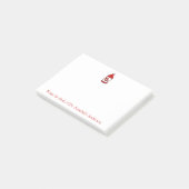 Apotheker personalisieren Post-it Notes Post-it Klebezettel (angewinkelt)