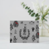 Apotheker Postkarte (Stehend Vorderseite)