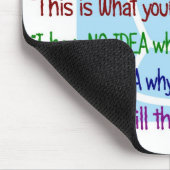 Apotheker-Redewendungen mousepad (Ecke)