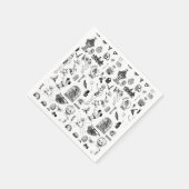 Apotheker Serviette (Ecke)