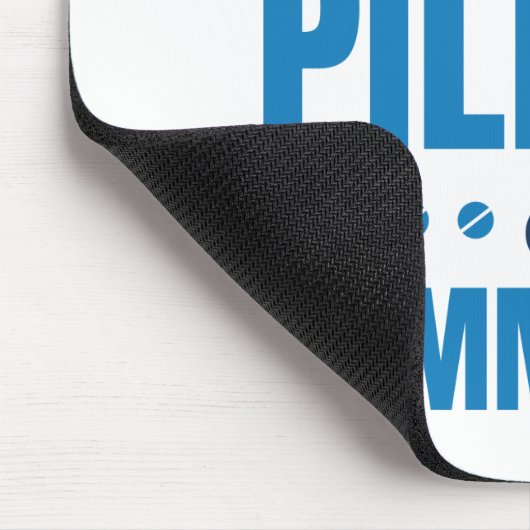 Apotheker sind Pillars Funny Pharmacist Pharmacy Mousepad (Ecke)