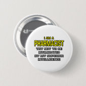 Apotheker... Superior Intelligence Button (Vorne & Hinten)