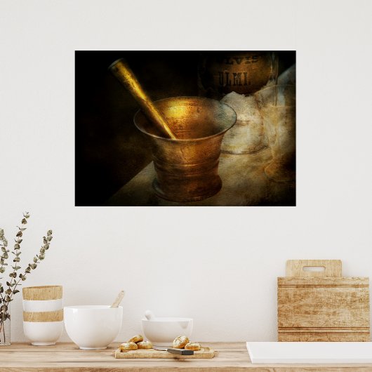 Apotheker - The Pounder Poster (Küche)