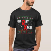 Apotheker Ugly Xmas Apotheker Frohe Weihnachten T-Shirt (Vorderseite)