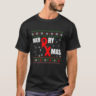 Apotheker Ugly Xmas Apotheker Frohe Weihnachten T-Shirt
