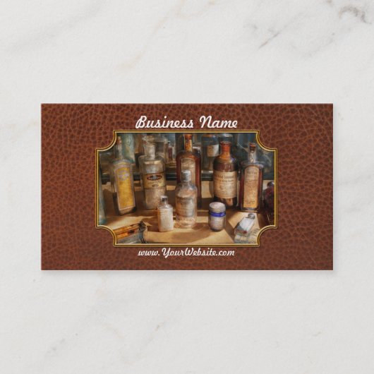 Apotheker - verdaulich visitenkarte (Vorderseite)