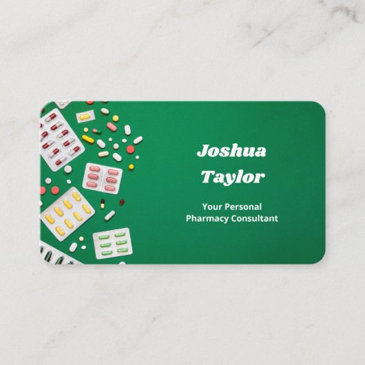 Apotheker Visitenkarte (Vorderseite)