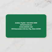 Apotheker Visitenkarte (Rückseite)