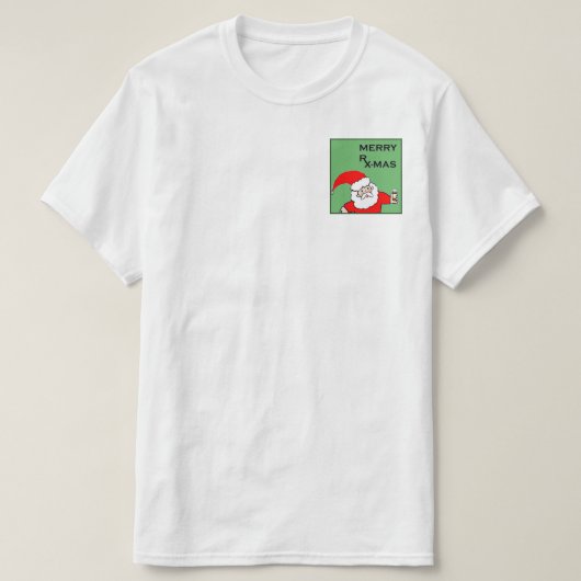 Apotheker Weihnachten T-Shirt (Design vorne)