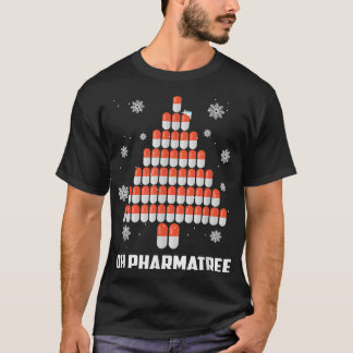 Apotheker Weihnachtsbaum Apotheker Gift Funny Id T-Shirt