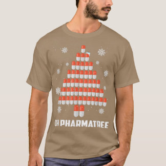 Apotheker Weihnachtsbaum Apotheker Gift Funny Id T-Shirt
