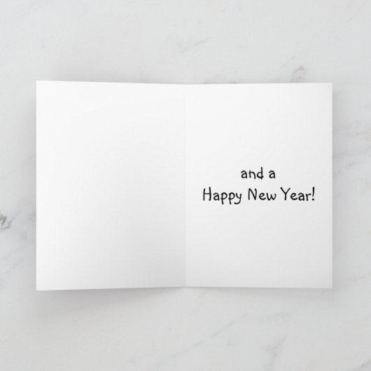 Apotheker Weihnachtskarten Feiertagskarte (Innenseite)