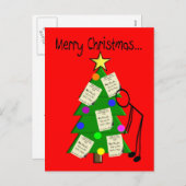 Apotheker Weihnachtskarten Feiertagspostkarte (Vorne/Hinten)