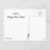 Apotheker Weihnachtskarten Feiertagspostkarte (Rückseite)