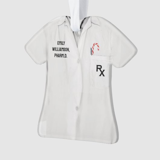 Apotheker Weihnachtskollektiv Ornament (Vorderseite)