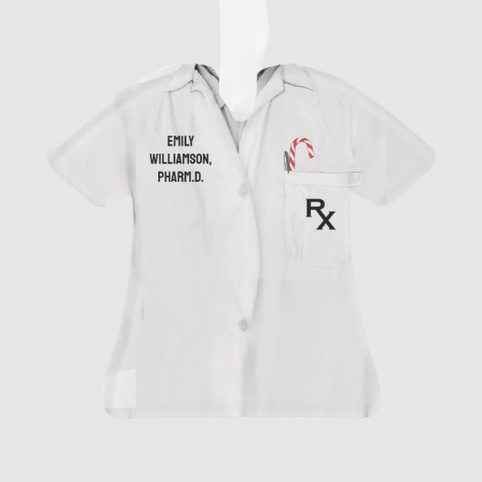 Apotheker Weihnachtskollektiv Ornament (Vorderseite)