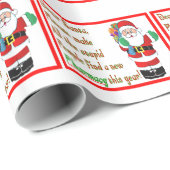 Apotheker-WeihnachtsPackpapier lustig Geschenkpapier (Rolleneckpunkt)