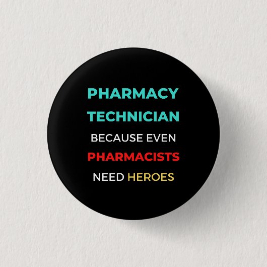Apotheker, weil sogar Apotheker Button (Vorderseite)