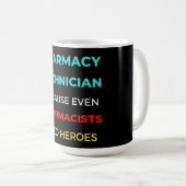 Apotheker, weil sogar Apotheker Kaffeetasse (VorderseiteRechts)
