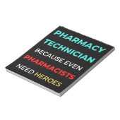 Apotheker, weil sogar Apotheker Notizblock (Rotiert)