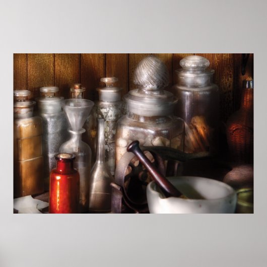 Apotheker - Werkzeuge des Apothekers Poster (Vorne)