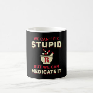 Apotheker, wir können den Apotheker nicht reparier Kaffeetasse