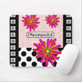 Apotheker-wunderliche Blumen Mousepad (Mit Mouse)