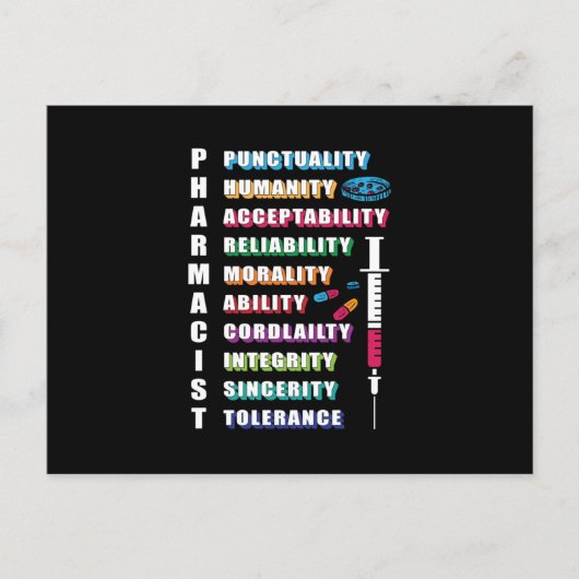 Apotheker Zitat Apotheker Apotheker Postkarte (Vorderseite)