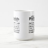 Apotheker-Zitat-Kaffee-Tasse Kaffeetasse (Mittel)