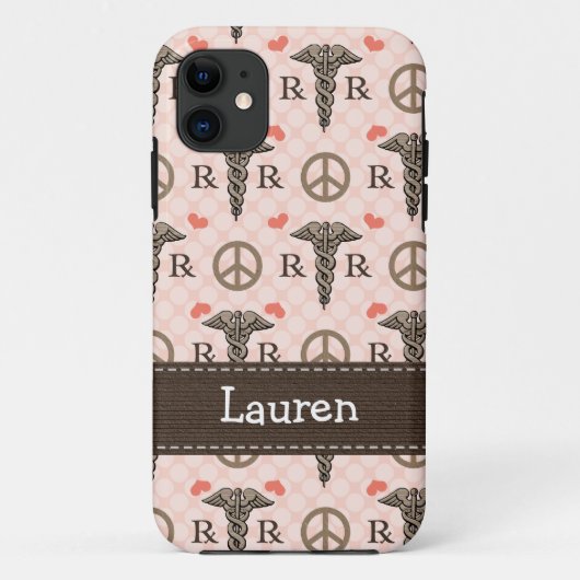 ApothekerCaduceus Case-Mate iPhone Hülle (Rückseite)