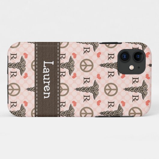 ApothekerCaduceus Case-Mate iPhone Hülle (Rückseite (Horizontal))