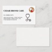 Apothekerin | Arzneimittel | Arzt Visitenkarte (Vorne/Hinten)