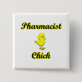 Apothekerin Chick Button (Vorderseite)