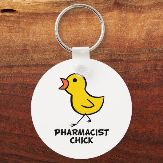Apothekerin Chick Schlüsselanhänger (Vorderseite)