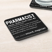 Apothekerin Getränkeuntersetzer (Linke Seite)