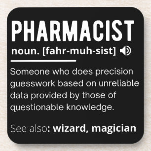 Apothekerin Getränkeuntersetzer