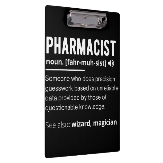 Apothekerin Klemmbrett (Rechts)