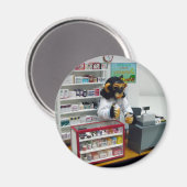 Apothekerin Magnet (Vorderseite/Rückseite)