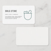 Apothekerin | Medizin Visitenkarte (Vorne/Hinten)