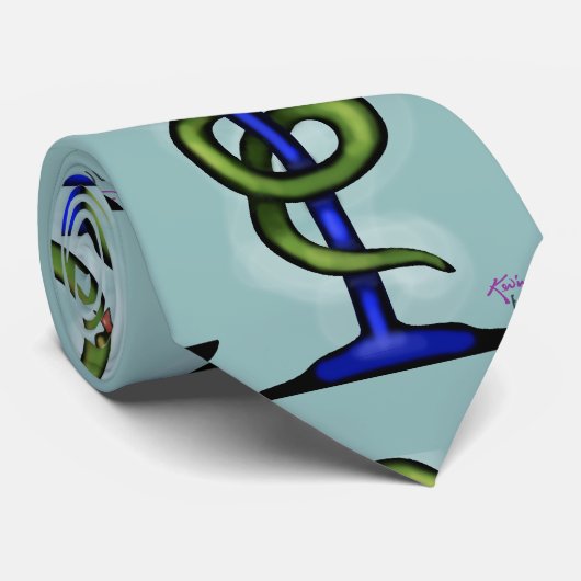 Apothekerin Necktie Krawatte (Gerollt)