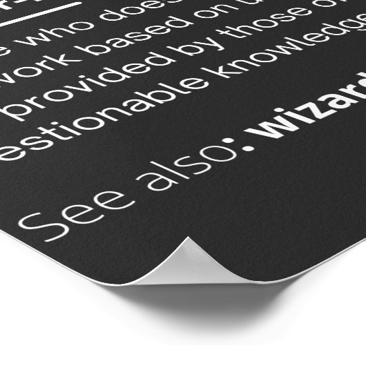 Apothekerin Poster (Ecke)