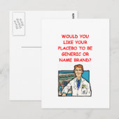 Apothekerin Postkarte (Vorne/Hinten)