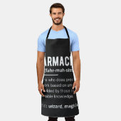 Apothekerin Schürze (Getragen)