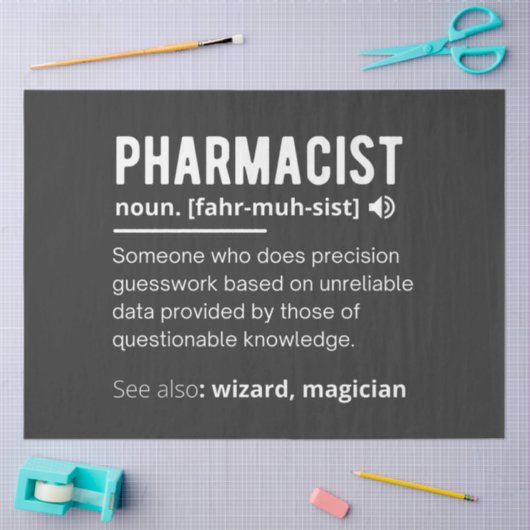 Apothekerin Seidenpapier (Basteln)