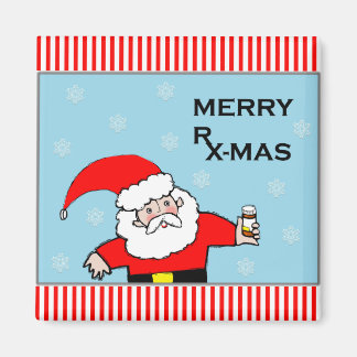 Apothekerin Weihnachten Magnet