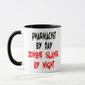 Apothekerin Zombie Slayer Joke Tasse (Links)