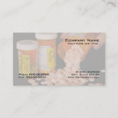 Apothekerkarte Visitenkarte (Vorderseite)