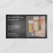 Apothekerkarte Visitenkarte (Vorderseite)