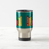 Apotheketech-Reise-Tasse Retro Kunst Reisebecher (Mittel)
