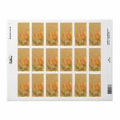 Apotheketikum der mittleren Rose Adressaufkleber (Vorne)